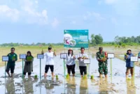 Gerakan Tanam Serentak Batanghari (Foto: dok. BRMP Jambi)