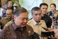 Menteri Koordinator Bidang Perekonomian Airlangga Hartarto (Foto: DEBRINATA RIZKY/KOMPAS)