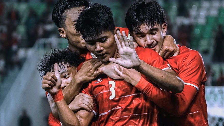 Timnas U19 Indonesia Menang 3-0 atas Myanmar (Foto: PSSI/kompas)