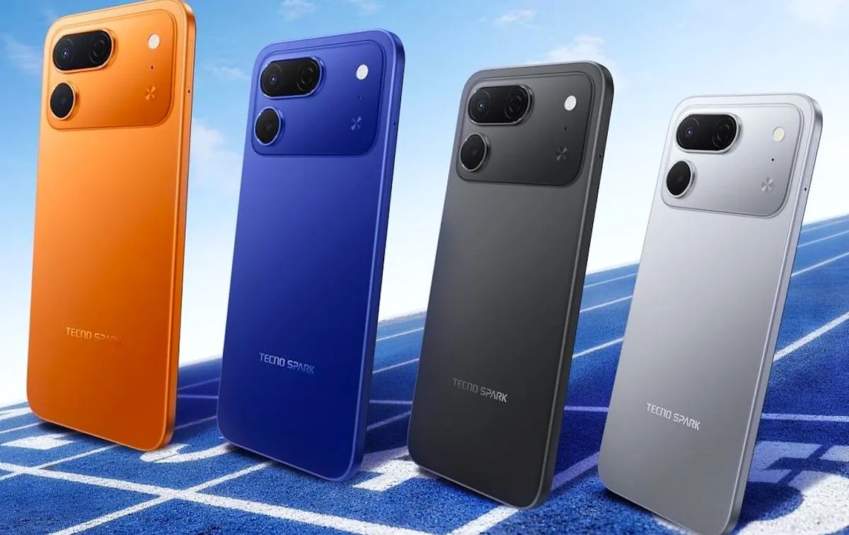 Ilustrasi Tecno Spark 50 Pro dengan berbagai varna.(Foto: Tecno/kompas)