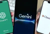 Ilustrasi model AI buatan OpenAI (ChatGPT), Google (Gemini), dan Anthropic (Claude).(Foto: Ist via scalevise) 