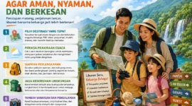 Ilustrasi Tips Liburan Sekolah agar Aman, Nyaman, dan Semakin Berkesan ( Foto: AI)
