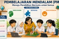 Ilustrasi pembelajaran mendalam (Foto: AI)