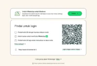 Halaman Login WA WebWeb (Foto: WhatsApp)