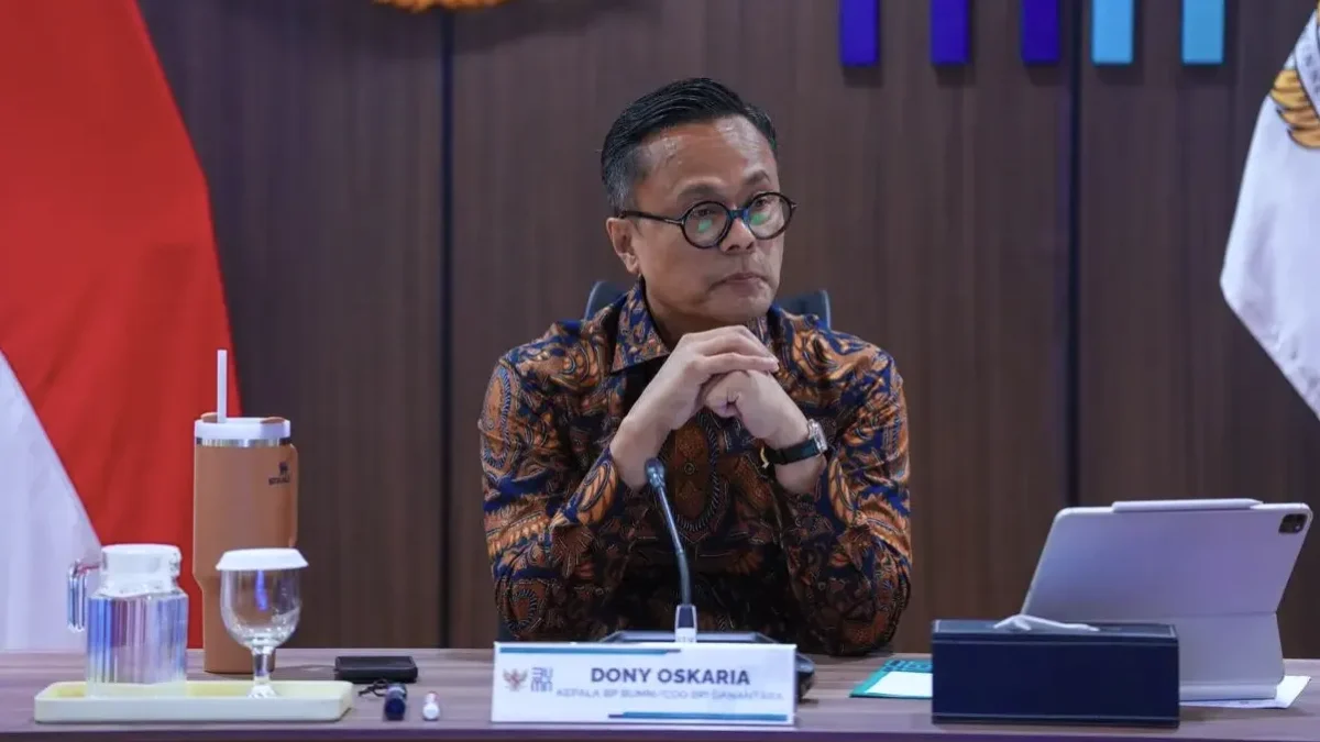 Chief Operating Officer (COO) Danantara, Dony Oskaria. (Foto: BP BUMN) 