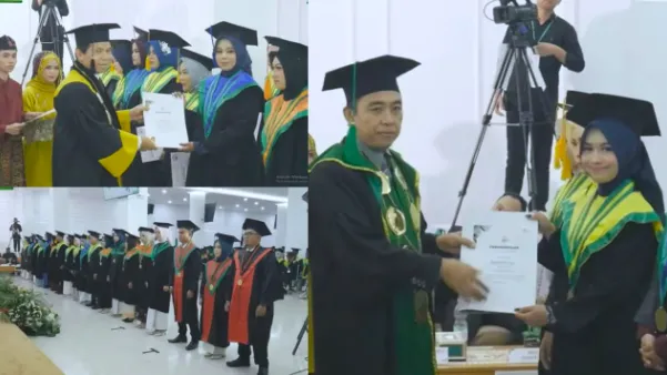 Pemberian Apresiasi kepada Lulusan Terbaik dan Berprestasi IAIN Kerinci Pada Wisuda ke XII 2026. (Foto: Cuitan.id)