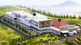 Ilustrasi RSUD Modern Kerinci (Foto: AI/RRI)