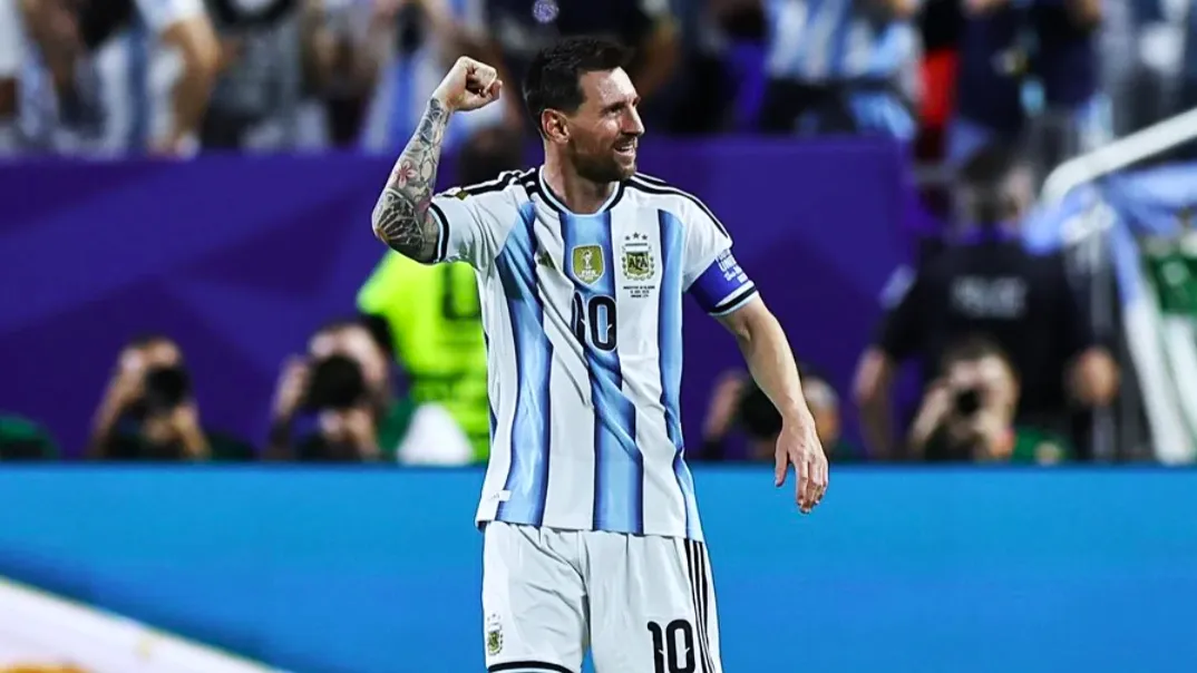 Kapten Timnas Argentina Lionel Messi (Foto: Media sosial X akun @FifaWorldCup)