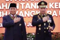 Presiden RI Prabowo Subianto dan Kapolri Jenderal Listyo Sigit Prabowo. (Foto: Dok. Polri)