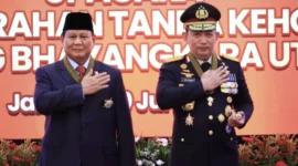 Presiden RI Prabowo Subianto dan Kapolri Jenderal Listyo Sigit Prabowo. (Foto: Dok. Polri)