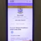 Website SPMB SMP Kota Jambi yang bisa dibuka menggunakan handphone (Foto: Tatik Wijaya/RRI)