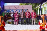 Pelepasan Siswa Kelas IX SMP Negeri 49 Kerinci Angkatan - 14. (Foto: Asep Sanjaya/RRI)