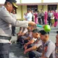 Prosesi kenaikan pangkat jajaran polres Kerinci (Foto: Desi Hermila/RRI)