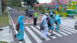 Aturan Zebra Cross di Indonesia, Pelanggar Terancam Denda hingga Rp500 Ribu (Foto: Korlantas)