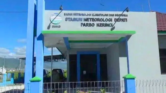 Stasiun BMKG Depati Parbo Kerinci. (Asep sanjaya/rri)