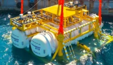 Pusat Data AI Bawah Laut Pertama Berbasis Energi Angin Lepas Pantai  (Foto: China Daily China)