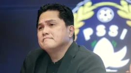 Ketua Umum PSSI, Erick Thohir (foto: Bagaskara Lazuardi/Bola)