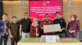 uang hasil pemulihan uang Negara. (Foto: Desi Hermila/RRI)
