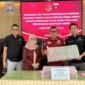 uang hasil pemulihan uang Negara. (Foto: Desi Hermila/RRI)