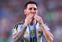 Lionel Messi kapten Timnas Argentina (Foto: sportdetik)