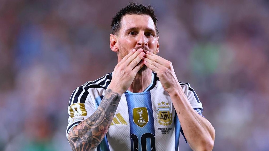 Lionel Messi kapten Timnas Argentina (Foto: sportdetik)