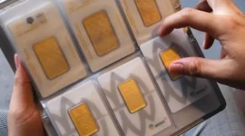 Harga Emas Antam Hari Ini, 5 Juni 2026, Naik Rp11.000 per Gram (Foto: Andrean Kristianto/Bloomberg Technoz) 