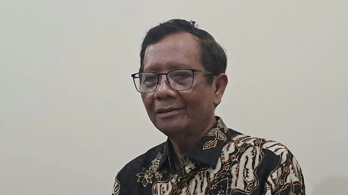 Mahfud MD Dukung Penahanan Eks Kepala BGN. (Foto: Fristin Intan Sulistyowati/ KOMPAS.COM)