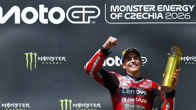 Marc Marquez juara MotoGP Ceko 2026 (Foto: REUTERS/David W Cerny)