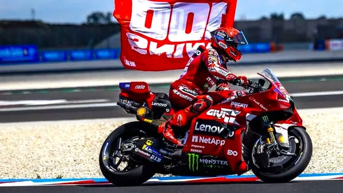 Marc Marquez kemenangan ke-100 GP (Foto: MotoGP)