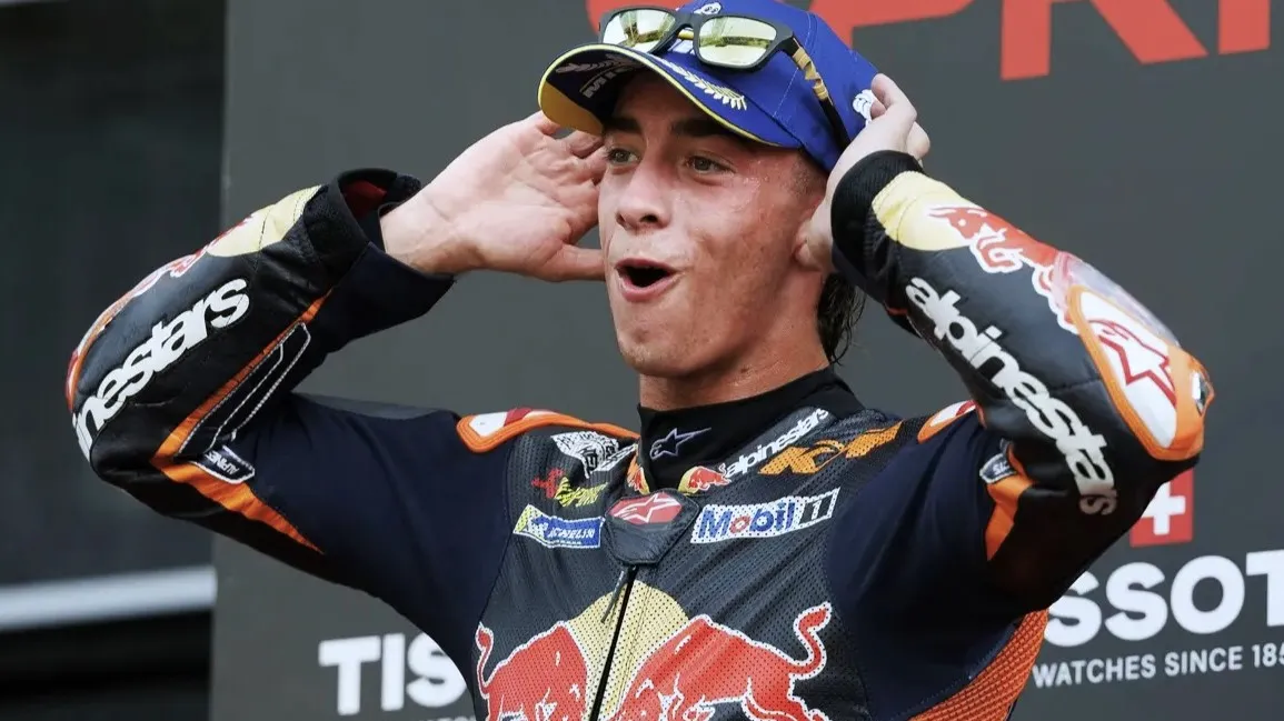 Pedro Acosta, pembalap KTM di ajang MotoGP (Foto: ERWIN SCHERIAU/AP/AFP) 