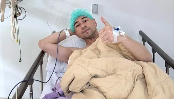 Raffi Ahmad Jalani Operasi (Foto: Instagram @raffinagita1717)