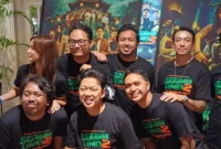 Bayu Skak dan pemain film Sekawan Limo 2: Gunung Klawih (Foto: Revi C Rantung/KOMPAS)