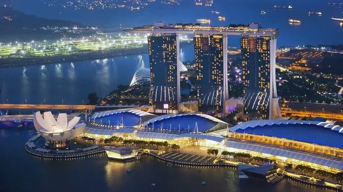 Marina Bay Sands di Singapura(Foto: Singapore Tourism Board)
