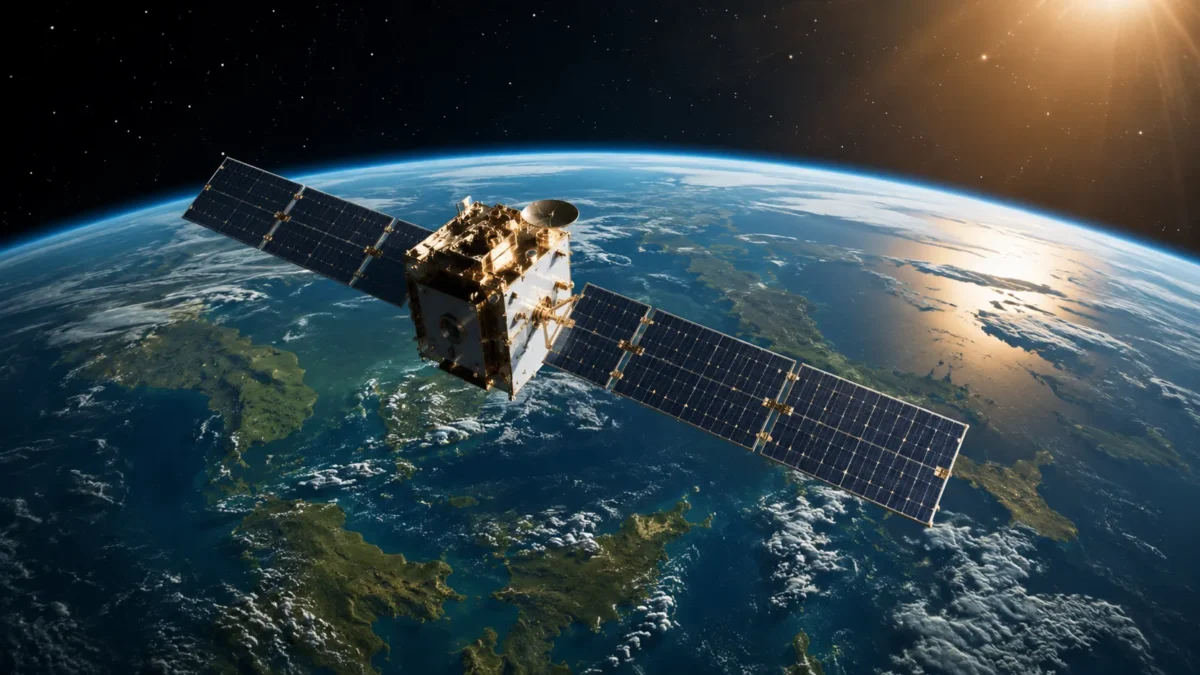 Ilustrasi satelit
