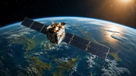 Ilustrasi satelit