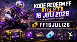 Ilustrasi kode redeem FF terbaru 16 Juli 2026 (Foto: Garena)