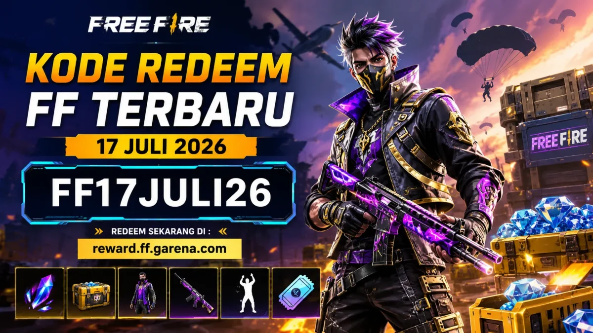 Kode Redeem FF Terbaru 17 Juli 2026