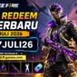 Kode Redeem FF Terbaru 17 Juli 2026