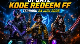 Update Kode Redeem FF Terbaru 24 Juli 2026, Gratis. (Foto: Garena) 
