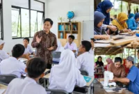 Ilustrasi Proses pendidikan formal dan nonformal