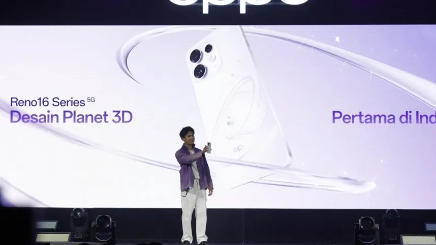 Peluncuran Oppo Reno16 Series di Jakarta (Foto: medcom)