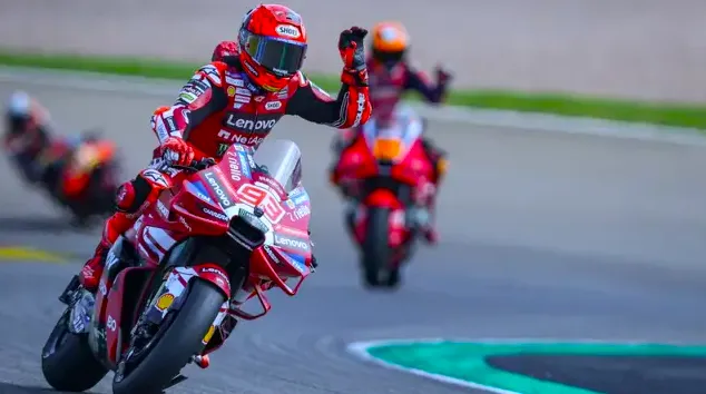 Marc Marquez Ducati Lenovo ( Foto: Ronny HARTMANN/AFP)