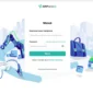 Tangkapan layar laman resmi SIAPkerja Kemnaker. https://account.kemnaker.go.id/auth/login
