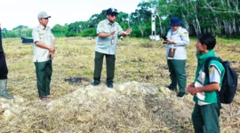 BRMP Jambi Kawal Kesiapan Program Cetak Sawah Rakyat Seluas 22 Hektare di Sarolangun (Foto: Dok. BRMP Jambi)