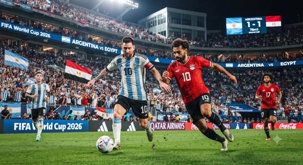 Prediksi Argentina vs Mesir 16 Besar Piala Dunia 2026
(Foto: AI)