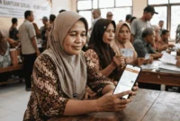 Ilustrasi Cara Cek PKH tahap 3 2026 Online (Foto: AI)