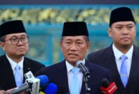 Gubernur Universitas Republik Indonesia (URI) Donny Ermawan, dan Wakil Gubernur URI Yos Sunitiyoso. (Foto: Dok. Biro Sekretariat Presiden)