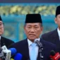 Gubernur Universitas Republik Indonesia (URI) Donny Ermawan, dan Wakil Gubernur URI Yos Sunitiyoso. (Foto: Dok. Biro Sekretariat Presiden)